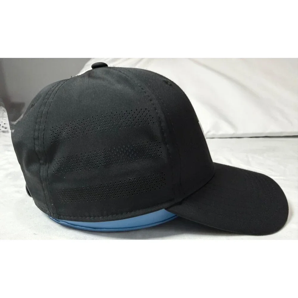 Adidas Originals Trefoil Hat Black Perforated Performance Relaxed Strapback NWT
